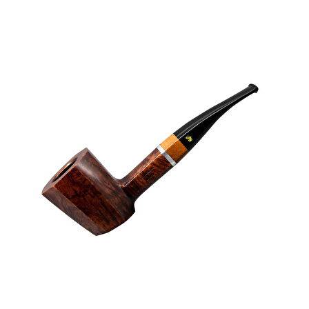 Şahin Üç Yıldız 890 9mm. Filtreli Ebonit Saplı Pipo (237550)