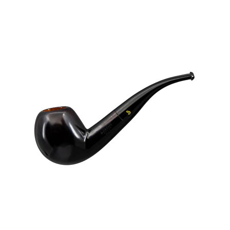 Şahin Üç Yıldız 590 9mm. Filtreli Ebonit Saplı Pipo (237600)