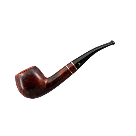 Şahin Üç Yıldız 160 9mm. Filtreli Ebonit Saplı Pipo (237620)
