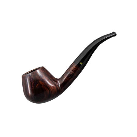 Şahin Üç Yıldız 442 9mm. Filtreli Ebonit Saplı Pipo (237645)