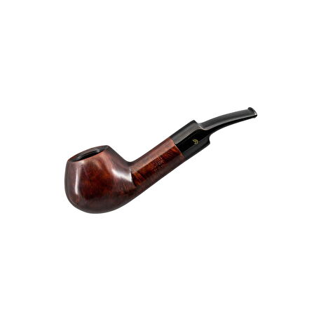 Şahin Üç Yıldız 153 9mm. Filtreli Ebonit Saplı Pipo (237655)