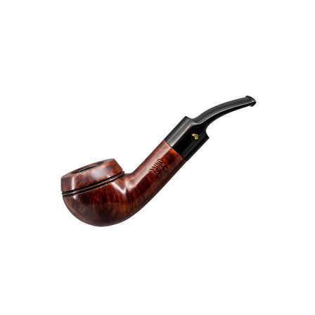 Şahin Üç Yıldız 118 9mm. Filtreli Ebonit Saplı Pipo (237660)