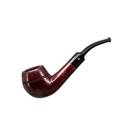 Şahin Üç Yıldız 303 9mm. Filtreli Ebonit Saplı Pipo (237665)