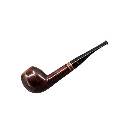 Şahin Üç Yıldız 502 9mm. Filtreli Ebonit Saplı Pipo (237730)
