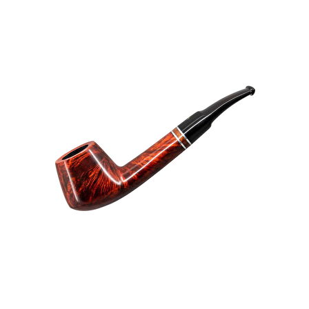 Şahin Üç Yıldız 473 9mm. Filtreli Ebonit Saplı Pipo (237775)