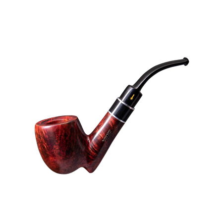 Şahin Kuyruklu Yıldız 838 9mm. Filtreli Ebonit Saplı Pipo (238017)