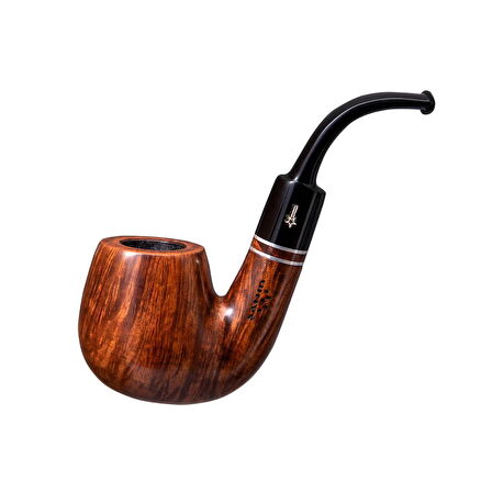 Şahin Kuyruklu Yıldız 510 9mm. Filtreli Ebonit Saplı Pipo (238221)