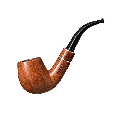 Şahin Kuyruklu Yıldız 410 9mm. Filtreli Ebonit Saplı Pipo (238225)