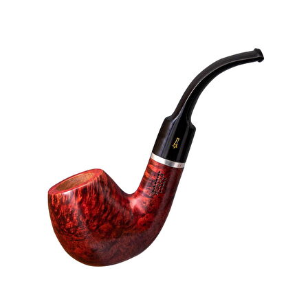 Şahin Kuyruklu Yıldız 236 9mm. Filtreli Ebonit Saplı Pipo (238250)