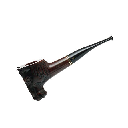 Şahin Hand Made 9mm. Filtreli Ebonit Saplı Pipo (239600)