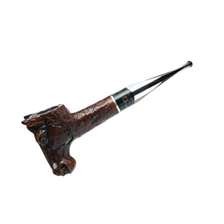 Şahin  Hand Made 9mm. Filtreli Akrilik Saplı Pipo (239625)