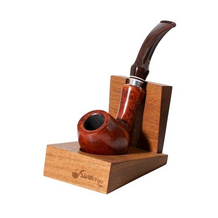 Şahin Sarı Yıldız 963 9mm. Filtreli Akrilik Saplı Pipo 247814