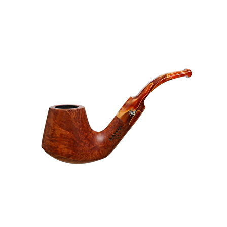 Şahin Outdoor 5 Yıldız 9mm. Filtreli Akrilik Saplı Pipo (260001)
