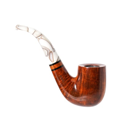 Şahin Outdoor 5 Yıldız 9mm. Filtreli Akrilik Saplı Pipo 262365