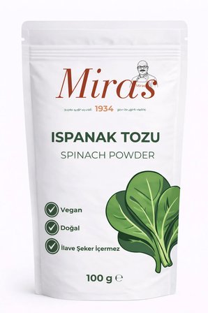 Sebze Paketi - Havuç Tozu - Brokoli Tozu - Ispanak Tozu - 300 g - 100 g x3