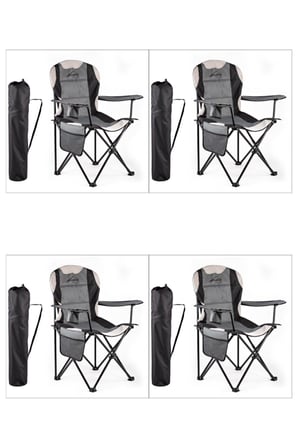 Evolite Nature Katlanabilir Kamp Koltuğu 4lü Set