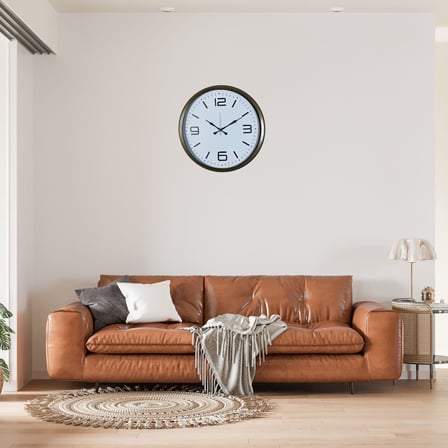 Eskitme Modern 52 Cm Metal Dekoratif Duvar Saati