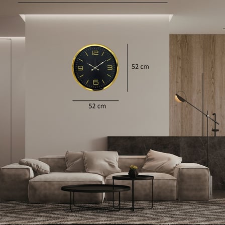 Auro Gold 52 x 52 Cm Duvar Saati