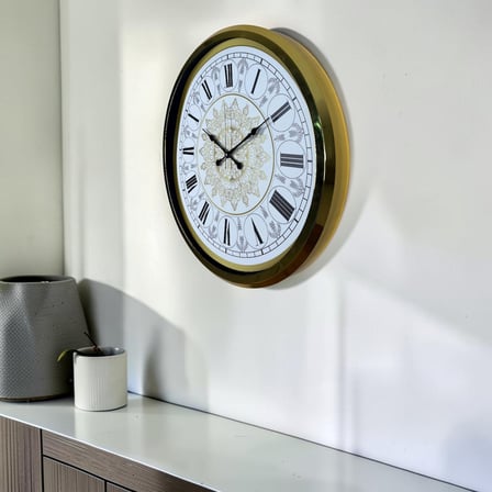 Gold Royal Aurelia 52 x 52 Duvar Saati