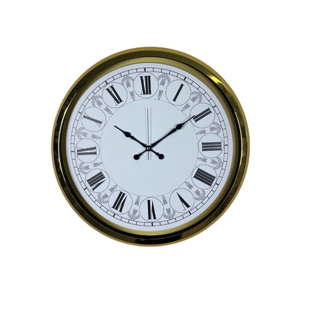 Golden Aurelia 52 x 52 Cm Duvar Saati