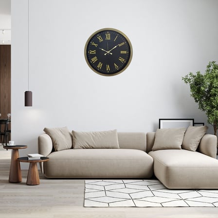 Eskitme Roma Elegant 52 x 52 Cm Duvar Saati