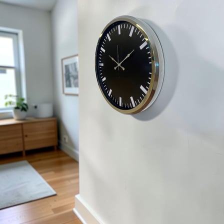 Krom Shadow Prime 52 x 52 Cm Duvar Saati