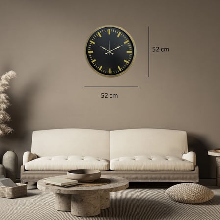 Antique Pure Eskitme 52 x 52 Cm Duvar Saati