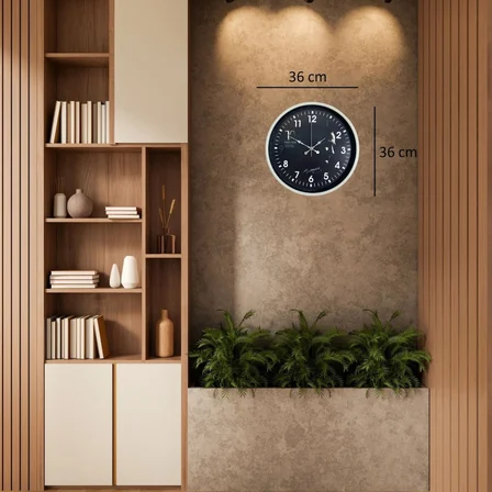 Krem 36 Cm Elegant Atatürk Duvar Saati