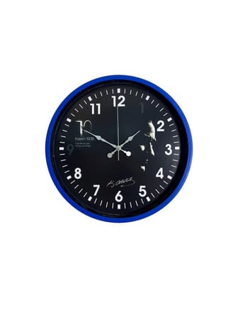Lacivert Ata Serisi 36 Cm Duvar Saati