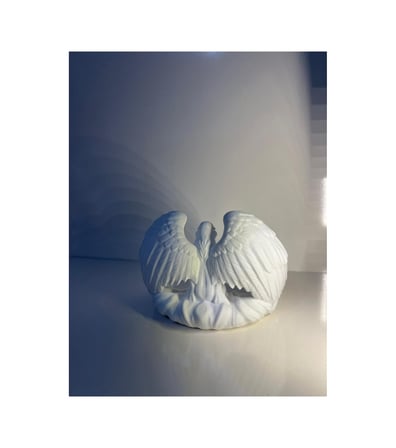 Minimalist Melek Figürlü Dekoratif Aksesuar Ve Takı Tabağı