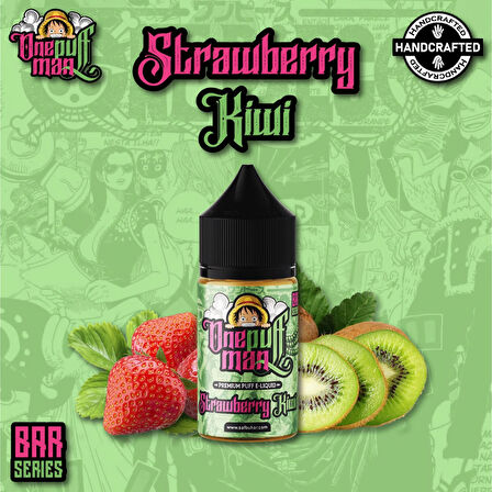 Strawberry Kiwi Ice | 30ML/20MG | Premium Puff Likit Aroma