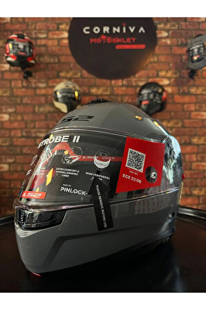 STROBE 2 NARDO GRİ KASK