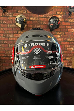 STROBE 2 NARDO GRİ KASK