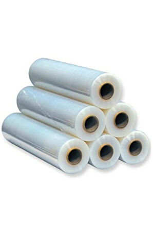 Paketleme Ve Ev Taşıma Streç Film 23 Mikron 50 Cm X 1 Kg 1 Adet Elastanı Yuksek