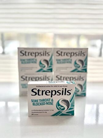 Strepsils Mentollü Boğaz Pastili 24 Pastil 5’Lİ SET