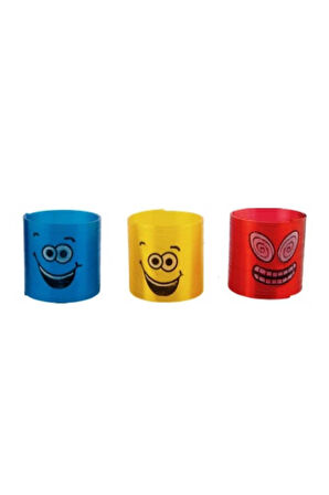 STRES YAYI SARI  RENKLİ  STRES OYUNCAKLARI DESENLİ GÜLEN YÜZ (TEKLİ)  6.5 CM ERKEK KIZ OYUNCAK