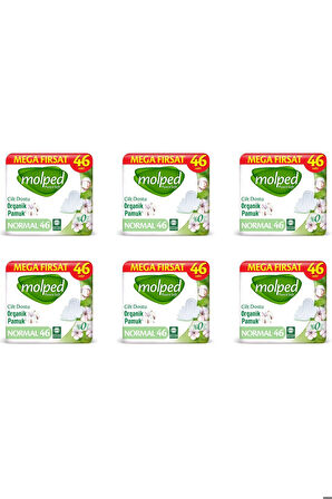 Pure&soft Hijyenik Ped Normal Süper Mega Paket 276 Adet