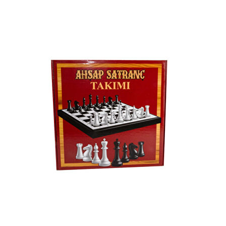 Satranç Ahşap Satranç Takımı Kutulu