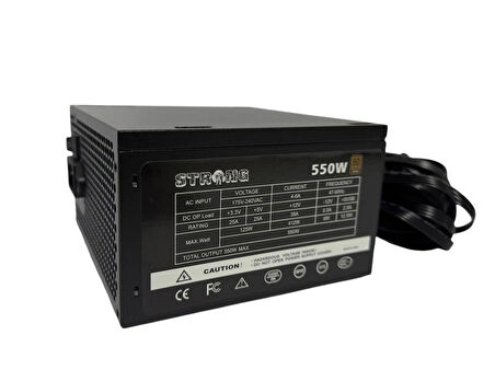 Strong 550W 80+ Bronze Apfc Power Supply Güç Kaynağı