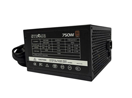 Strong 750W 80+ Bronze Apfc Power Supply Güç Kaynağı