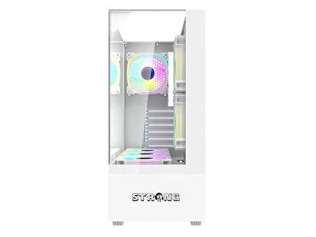 Strong Diamond Beyaz 6x120mm ARGB ATX Gaming Bilgisayar Kasası Powersız