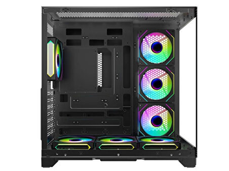 Strong Dragon 7x 120mm ARGB Kumandalı 750W 80+ ATX Gaming Akvaryum Kasa