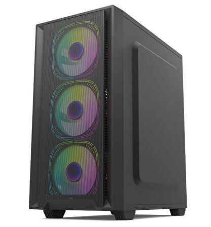 Strong Erebor 4x 120mm Rainbow Mesh mATX Gaming Oyuncu Kasası Powersız