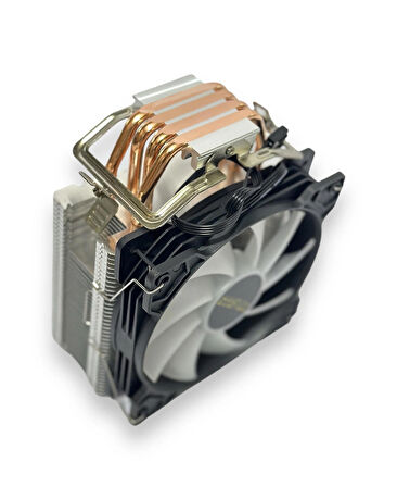 Strong M4-12XPRO 12CM Rainbow 4 Bakır Borulu 135W 4 Pin Intel/Amd Kule Tipi Işlemci Cpu Fan