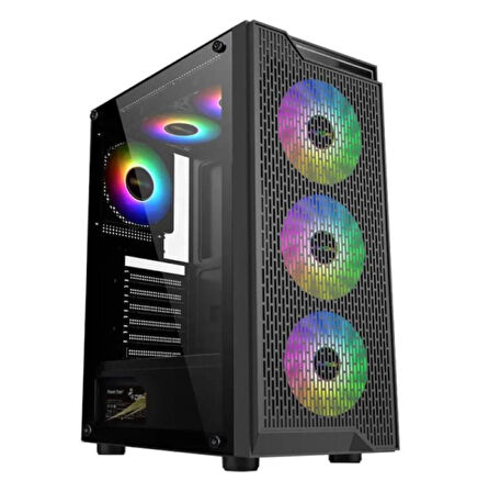 Strong North 4x 120mm Rgb Reset Buton Mesh Atx Gaming Oyuncu Kasası Powersız