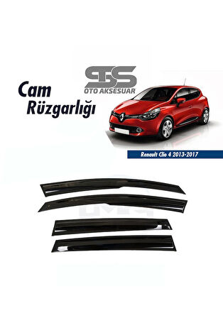 Cam Rüzgarlığı Renault Clio 4 2013-2017 Mügen Tip Piano Black