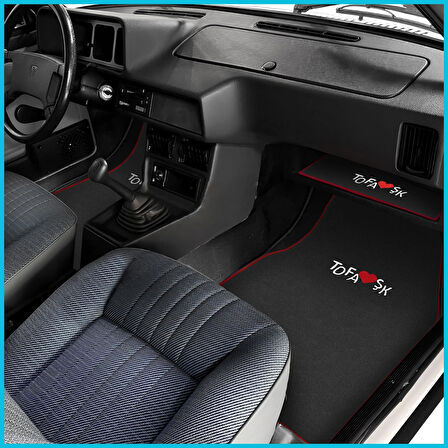 Tofaş Şahin Doğan Kartal Nakışlı Oto Halı Paspas | Tofaş Torpido Alt Kaplama Örtüsü