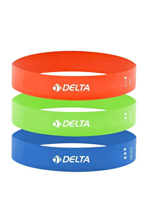 DELTA AEROBİK BANDI 3'LÜ SET
