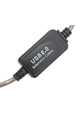 Profesyonel Çipli Usb Extension Uzatma Kablosu 15METRE