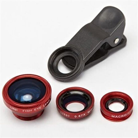 Sylar Balık Gözü Cep Telefonu Lensi (Tüm Modellere Uyumlu)